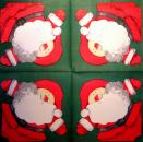NW-148 Santa - 3-ply (green)